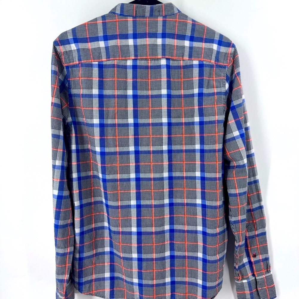 Scotch & Soda Blue And Red Casual Button Down Shi… - image 4